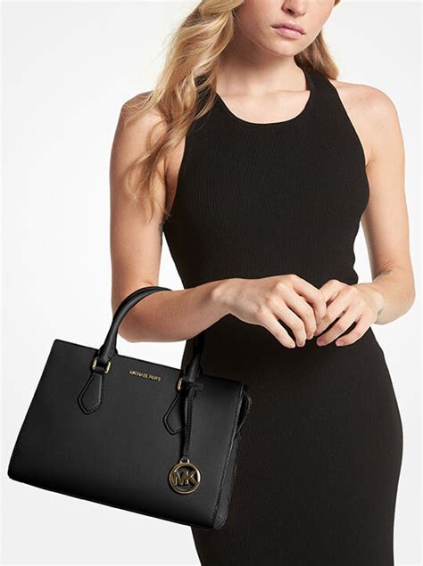 michael kors vegan faux leather|Sheila Small Faux Saffiano Leather Satchel .